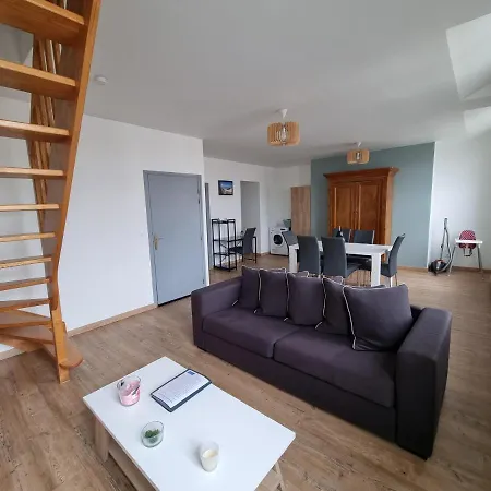Apartment Duplex Ideal Famille, 2 Mn De St-omer Centre *